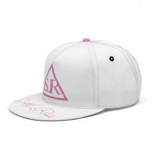 SLR WHITE, PINK TRI-ANGLE Men's Snapbacks