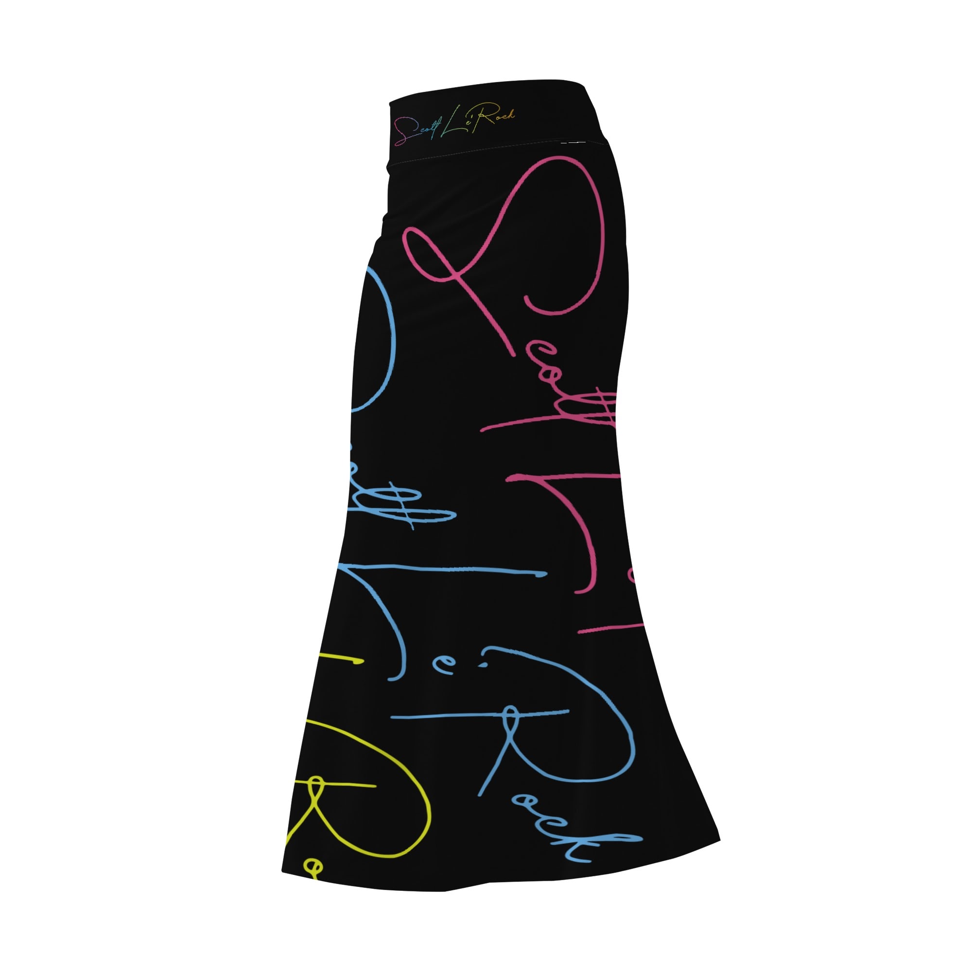 SLR WOMEN'S BLACK/TRI-COLOR SIGNATURE SKIRT - Image 2
