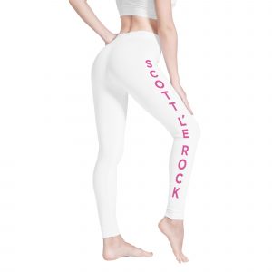 SLR Women's White/Pink Leggings
