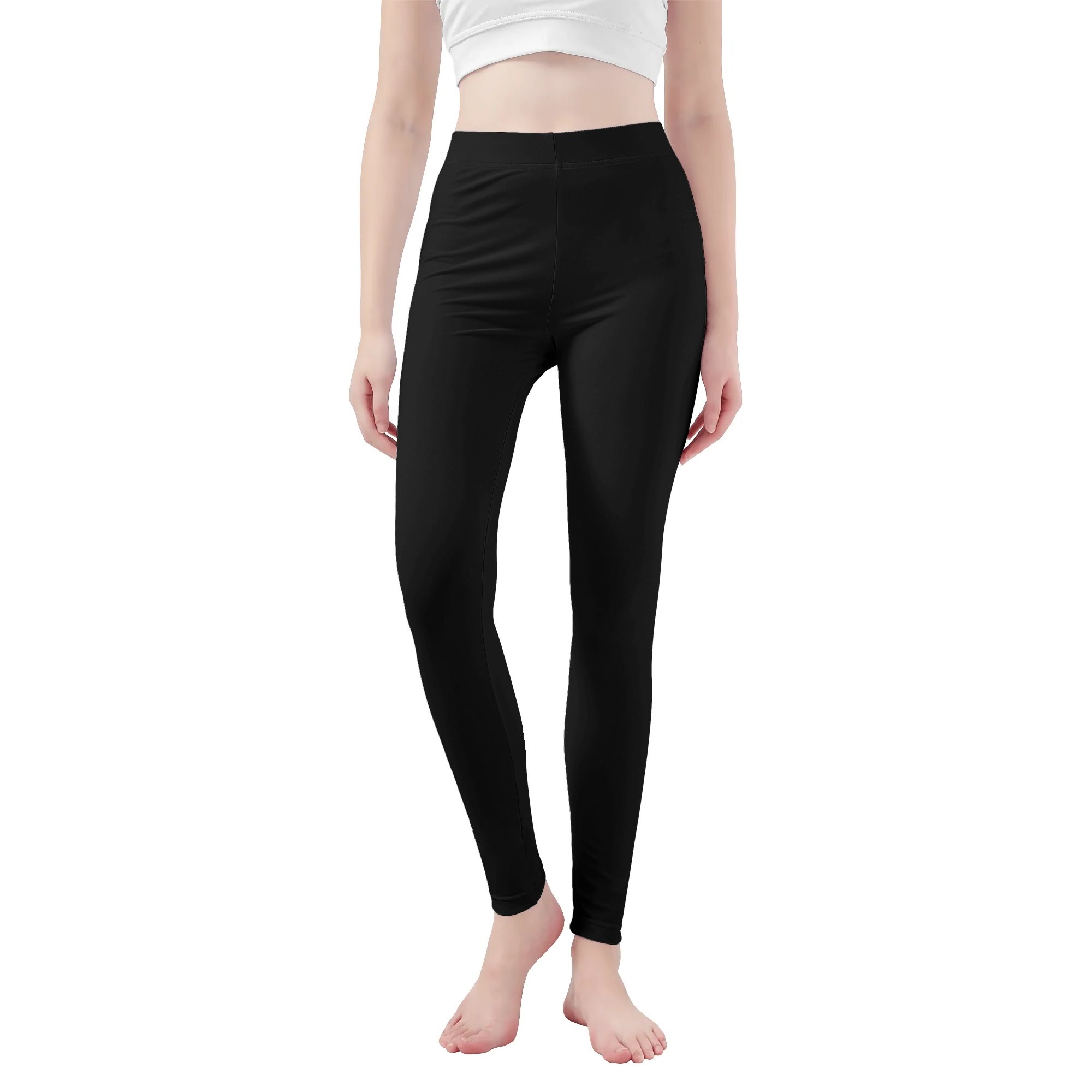 SLR Women's Black/Tri-Color Leggings - Image 4