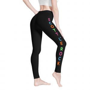 SLR Women's Black/Tri-Color Leggings